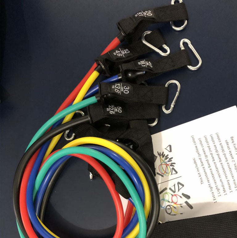 5 Piece Resistance Bands Set