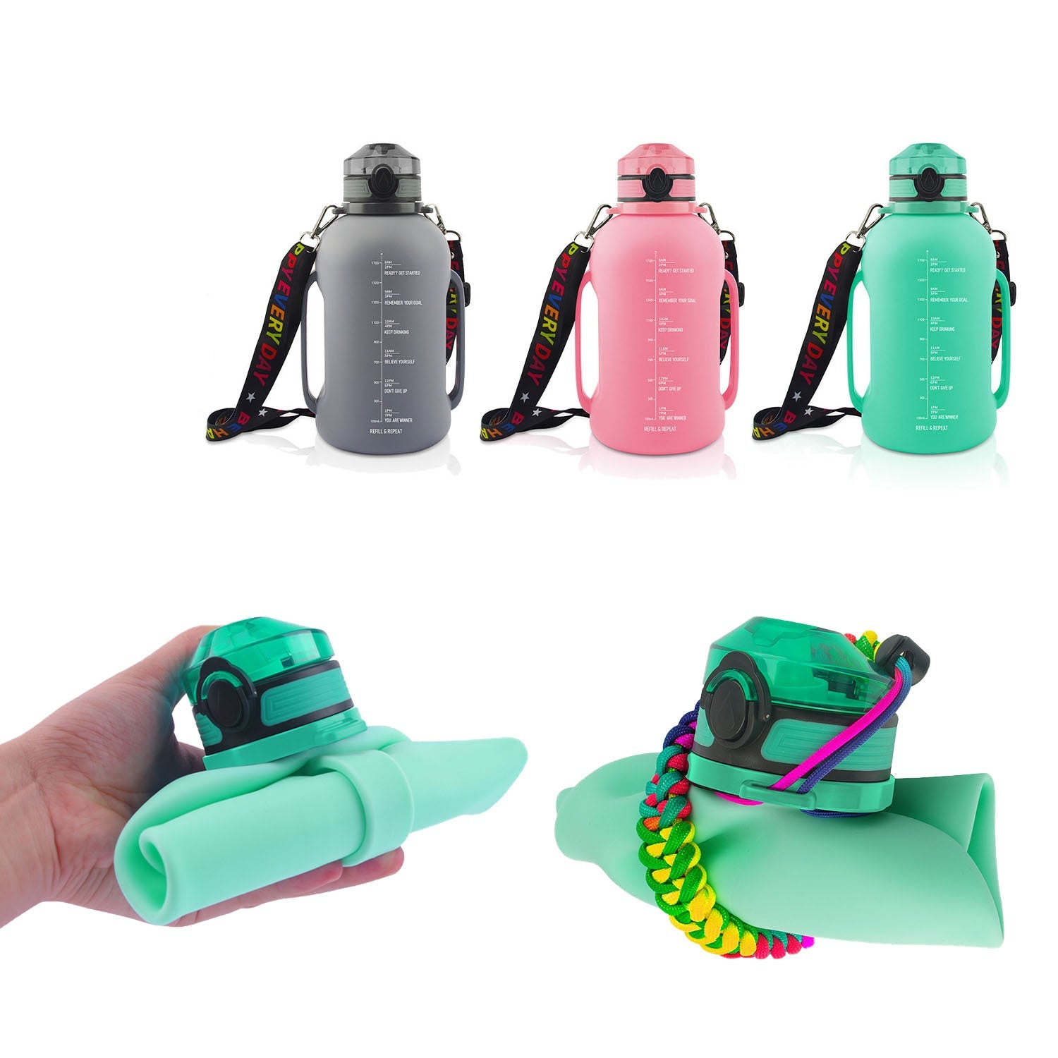 Foldable Water Bottle (67oz/2L)